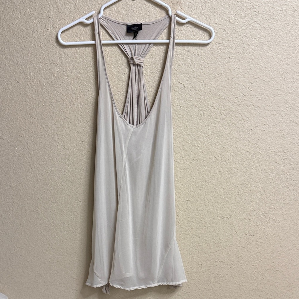 Like new nude racerback tank